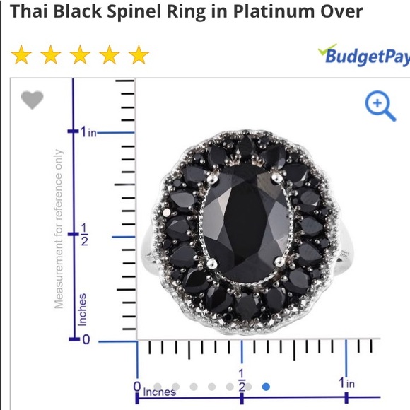 ♠️Genuine Gemstone—BLACK SPINEL! THIS IS A STEAL!!! ABSOLUTELY EXQUISTE!! - Picture 8 of 9